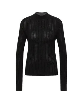 Lanius Dolcevita nero 34 - LANIUS - FashionsVida