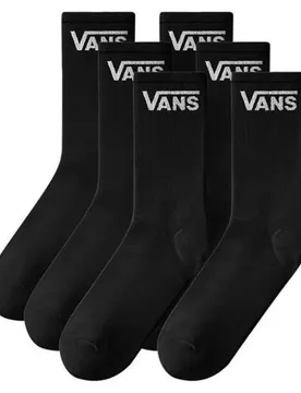 Chaussettes Crew Classic Half 3 Unités Black EU 38 1/2-42 Homme
