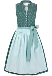 Dirndl Linda (petrol, Gr. 36) von Heimatgwand für Damen, 100% Baumwolle