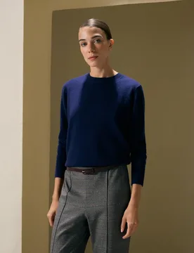 Jersey liso de mujer con manga francesa - Woman El Corte Inglés - FashionsVida