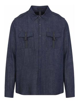 Sease Camicia in denim di cotone