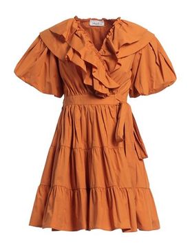 Minivestido Mujer Naranja 36 Mujer