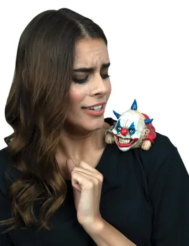 Kleiner Clown für die Schulter Kostümaccessoire Halloween - KARNEVAL-MEGASTORE - FashionsVida