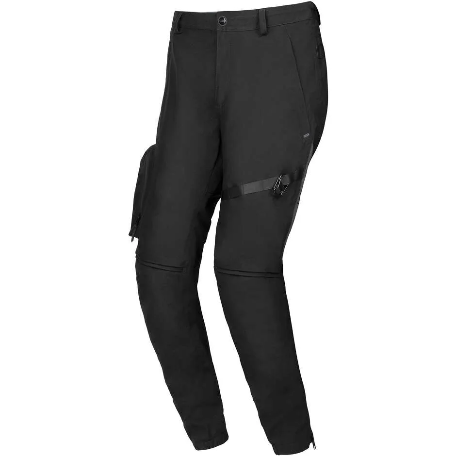 Pantaloni Moto Tessuto AKRO PANT Nero taglia S - Ixon - FashionsVida