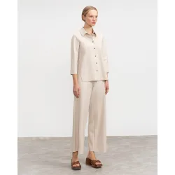 Pantalones anchos de mujer ancho tobillero