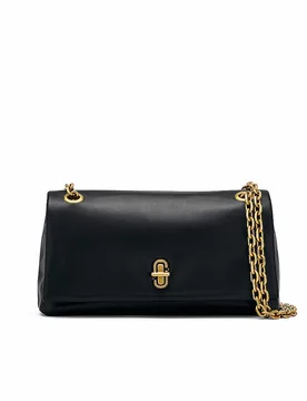 JACOBS Ledertasche - Mini Bag THE DUAL CHAIN WALLET schwarz damen - Marc - FashionsVida