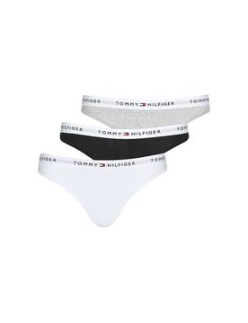 Slips Paq. de 3 negro / blanco / gris negro M