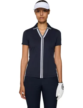J.Lindeberg Polo Evia, navy xs - J.lindeberg - FashionsVida
