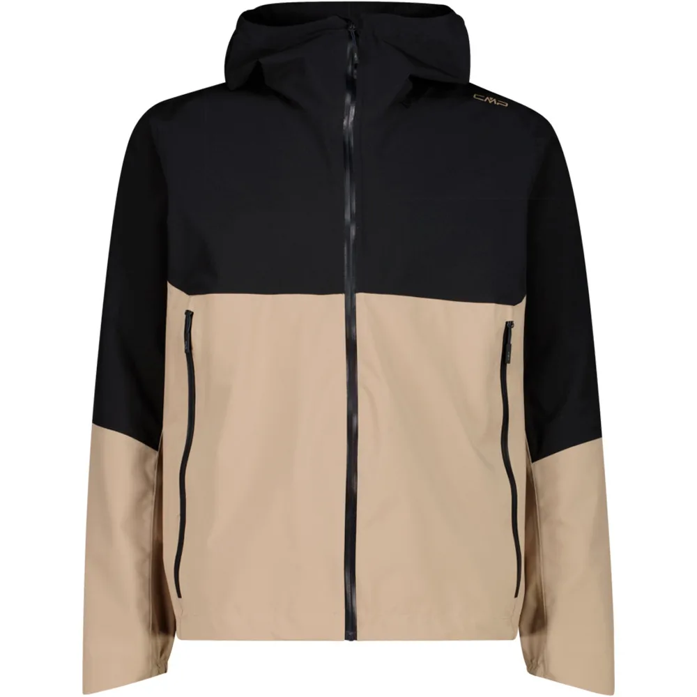 Man jacket fix hood chaqueta impermeable hombre Marron (52) - CMP - FashionsVida