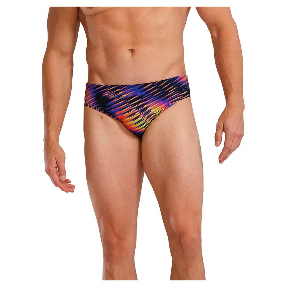 Evolved Swimming Brief Lime / Multi 30 Men - TYR - FashionsVida