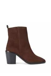 Women's 'Terrace' Suede Boots in Brown Size: 7 - Brown - Size: 7