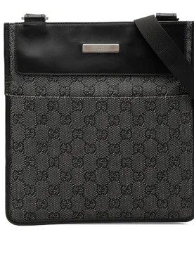 GG Denim Crossbody - Gucci - FashionsVida