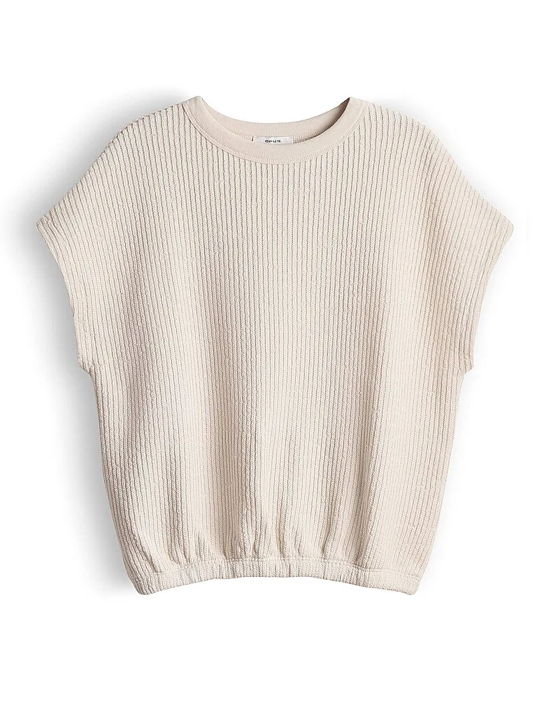 Opus T-Shirt GINTE beige 44 - Opus - FashionsVida