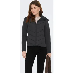 Chaqueta de mujer acolchada con capucha