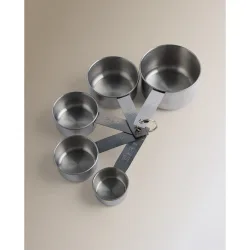 Set 5 tazas medidoras de inoxidable