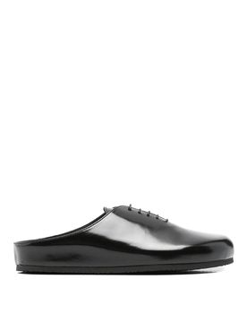 Les Mules Derbie In Vernice