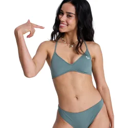Top de bikini de mujer Solid Essentials Athletic Tri