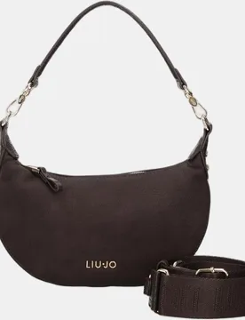 Bandolera media luna con asa intercambiable - LIUJO - FashionsVida