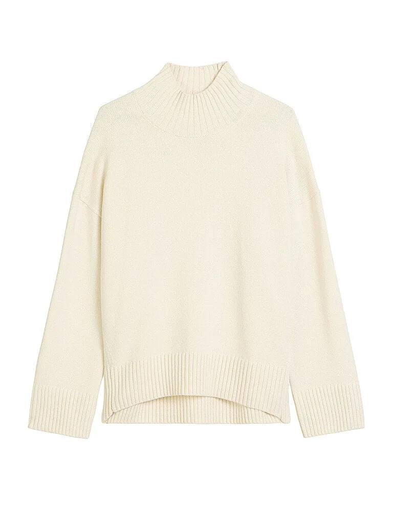 Marc O' Polo Rollkragenpullover weiss L damen - Marc O'Polo - FashionsVida