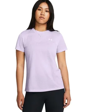 T-shirt à Manches Courtes Tech Riddle C-neck Salt Purple / White 2XL - Under armour - FashionsVida
