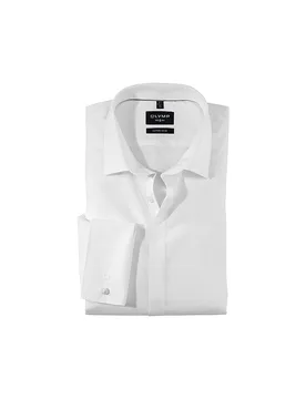 Camicia SUPER SLIM bianco 37 - Olymp No.6 - FashionsVida