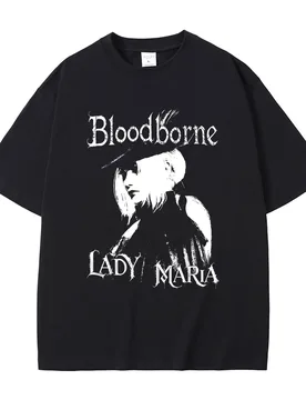 Hot Sale Game Bloodborne T Shirts Men Women Fashion Gothic Oversized Streetwear Summer Male Vintage Casual Soft Cotton T-shirt - Aliexpress - FashionsVida