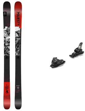 Packs (skis + fix) - Skis freestyle - Pack Dirty Bear Pro 2026 en Bois - Bleu - Majesty - FashionsVida