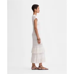 Simorra - Vestido punto flecos