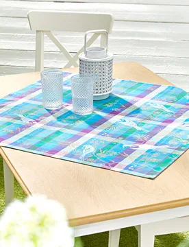 Mitteldecke multicolor Casa Bonita, 80x80 cm - 3Pagen - FashionsVida