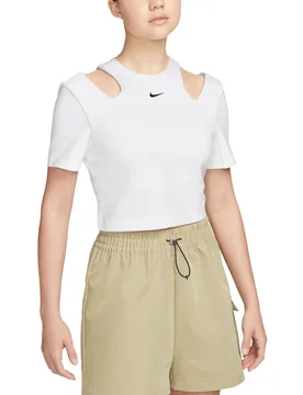 Sportswear Essentials Tee White / Black M Damen - Nike - FashionsVida