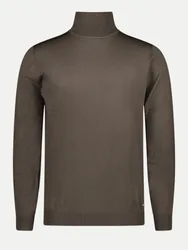 Regular-Fit Strickpullover Braun XXL