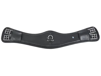 Sattelgurt Turin-Curved-DR D, schwarz, 60cm