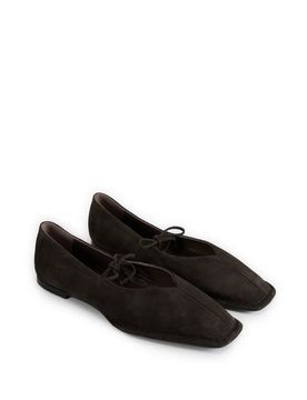 Alohas Ballerines en cuir suédé