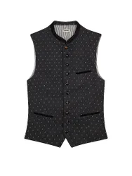 Gilet traditionnel KONSTANTIN noir 46