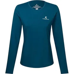 SUPERSOFT LANGARMSHIRT Damen Blue Tropico L