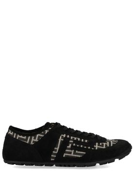 Racer 45 Monogram Jacquard Trainers
