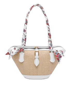 Borsa a tracolla bianca