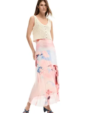 Desigual Damen Kleid Rosa 508867