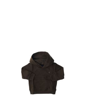 Felpa con cappuccio POLO BOYS MARRONE 5