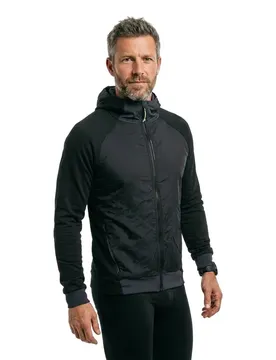Felpa Con Cappuccio Active Wear Black