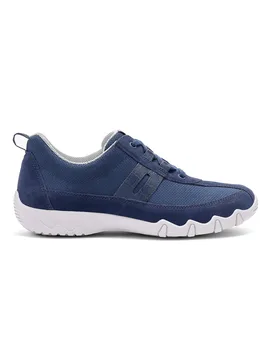 Leanne II Women's Wide Fit Nubuck Trainer - - Size: 9 - Hotter - FashionsVida