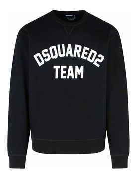 Dsquared2 Felpa di cotone nero