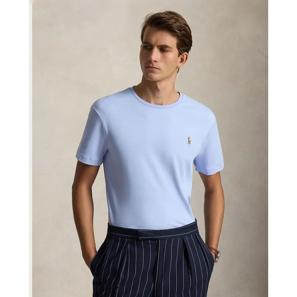 Camiseta de hombre de algodón de manga corta - Polo Ralph Lauren - FashionsVida