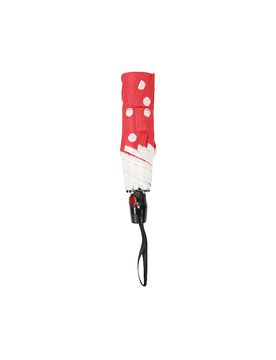 Paraguas de bolsillo T.200 MEDIUM DUOMATIC rojo