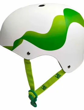 Casque Hzone White / Green L Homme