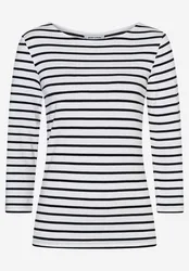 Striped Shirt, 3/4 Sleeve female