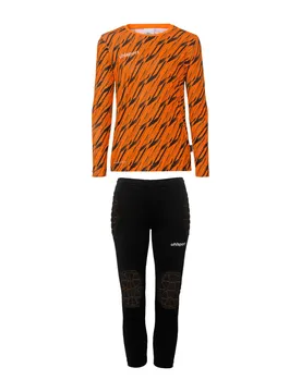 Torwart-Set mit langen Ärmeln für Kinder Progressive - Orange - male - Size: 10/12 ans