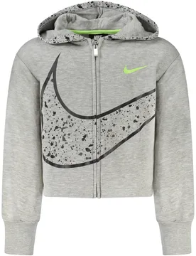 Mädchen KAPUZENSWEATSHIRT Grau 36J287_GRGREY