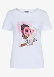 Shirt with Statement Print female