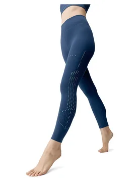 Leggings Taille Haute Saril Sailor Blue XL - Born Living Yoga - FashionsVida